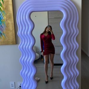 Red velvet dress - for Christmas!